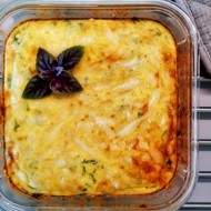 Фриттата с рикоттой и шпинатом