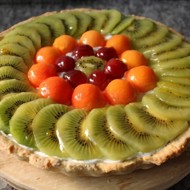 Фруктовый тарт с кремом шантильи