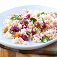 Фруктово-ягодный салат с кускусом