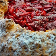 Галета с клубникой