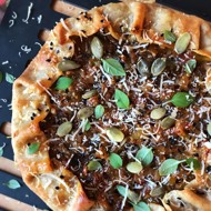 Галета с тыквой и сыром