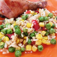 Гарнир из замороженный овощей в мультиварке