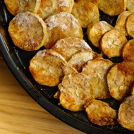 Гарнир из жареных кабачков