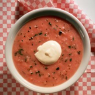Гаспачо с кайенским перцем
