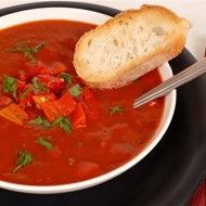 Гаспачо с перцами рамиро