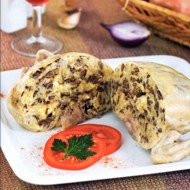 Гефилте-гелзеле (фаршированная куриная шейка)