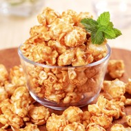 Глазированный попкорн в кленовом сиропе с красным перцем