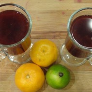 Глинтвейн с мандаринами и имбирем