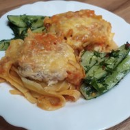 Гнезда с фаршем из индейки