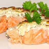 Горбуша, запеченная в фольге