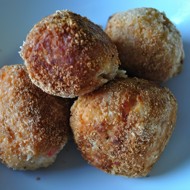 Горячие крабовые шарики