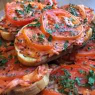 Горячий бутерброд «Ленивая пицца»