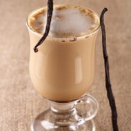 Горячий мокко с ванилью и какао