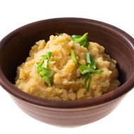 Гороховая каша с луком