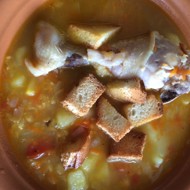 Гороховый суп с курицей
