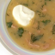 Гороховый суп с ветчиной