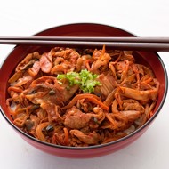 Говядина с луком-пореем в ароматном соусе по-монгольски