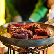 Говяжье филе фламбе