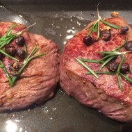 Говяжьи миньоны с морковным пюре