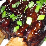 Говяжьи ребра-гриль в маринаде по-корейски