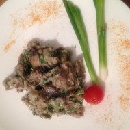 Говяжья вырезка в сметанном соусе