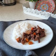 Говядина, тушеная по-домашнему