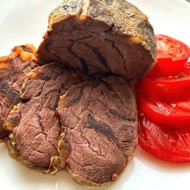 Говяжья рулька с цедрой апельсина