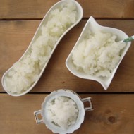 Гранита из березового и яблочного соков