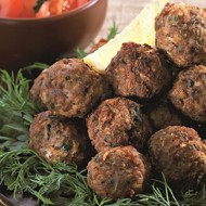 Греческие тефтели с кабачками