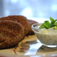 Гречневые котлеты с шампиньонами