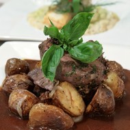 Грибы с карамелизованным луком