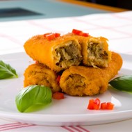 Грибные крокеты