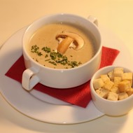 Грибной крем-суп с сельдереем