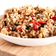 Грибной плов