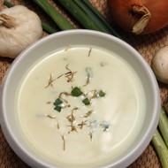 Грибной суп с эстрагоном