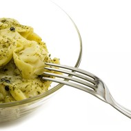 Хинкали с мясом и сыром