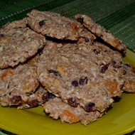 Хлебцы из овсянки с сухофруктами