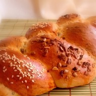 Хлебная трехцветная коса