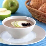 Хлебный суп с яблоками