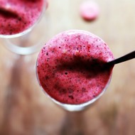 Холодный ягодный десерт с мятой