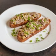 Хруст с печенью трески