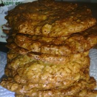 Хрустящее овсяное печенье без яиц