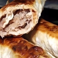 Хрустящие трубочки из лаваша