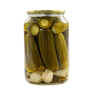 Хрустящие огурцы с уксусом на зиму