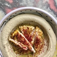 Хумус с курицей