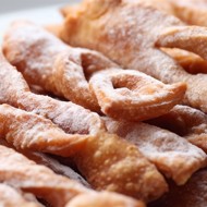 Хворост с коньяком