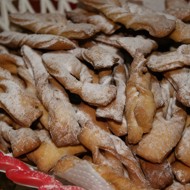 Хворост с сахаром