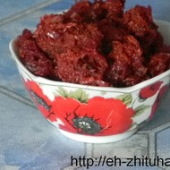 Икра из моркови c овощами и сельдью