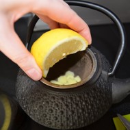 Имбирный чай с лимоном