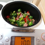 Индейка с овощами в мультиварке